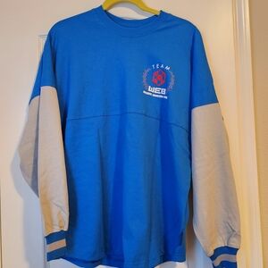 NTW Disney Marvel Team Web Spider Man Avengers Campus Spirit Jersey T-shirt